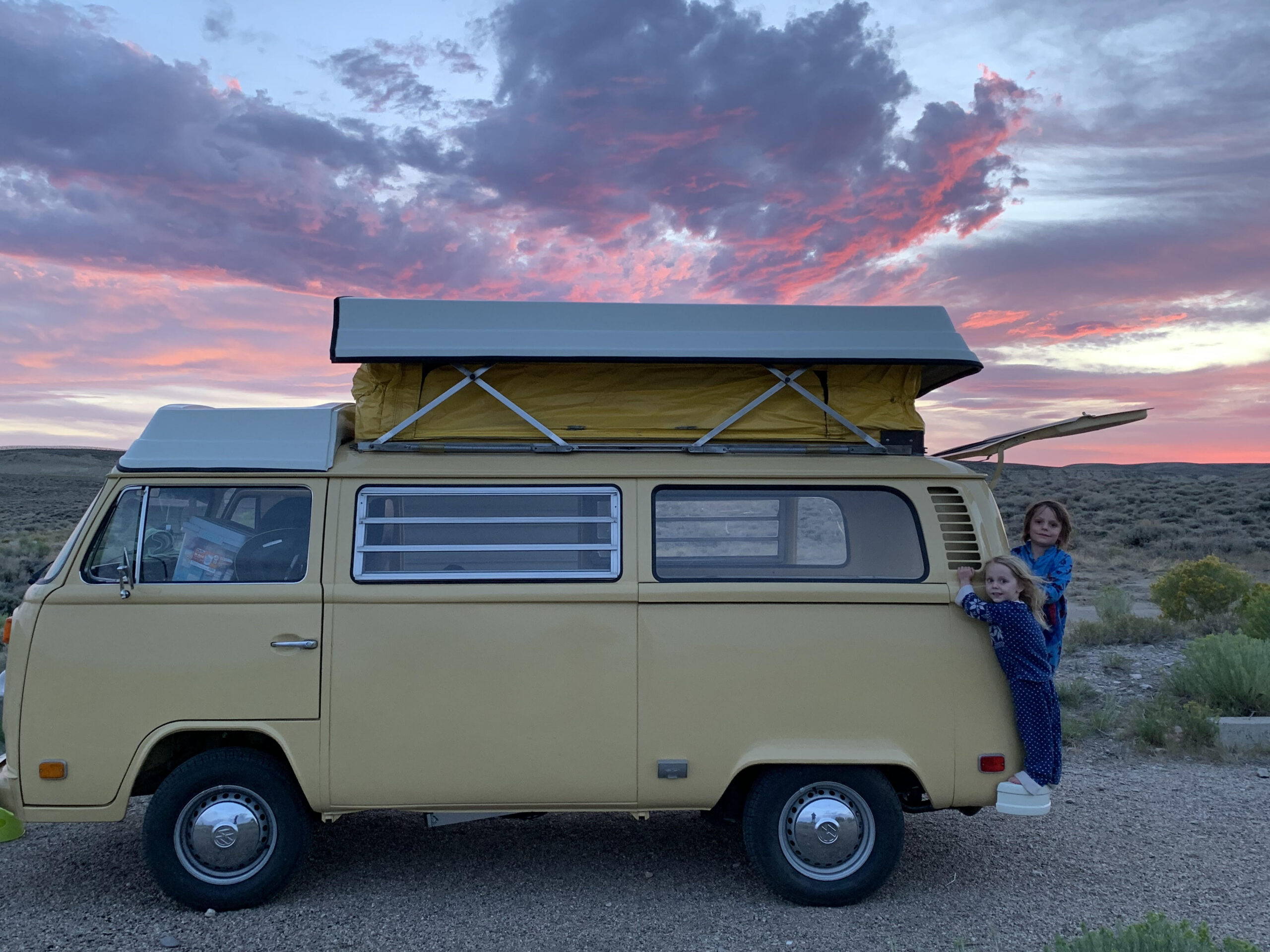 Jarred’s beloved kids & Van